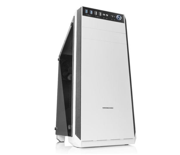 MODECOM OBERON PRO GLASS BIALA OBUDOWA KOMPUTEROWA AT-OBERON-PG-20-000000-0002 - 398132 - zdjęcie